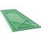 Ekena Millwork True Fit PVC Bungalow Fixed Mount Shutters, Lilly Pads, 18W x 49H, PR TFP001BG18X049LP - alternate 15